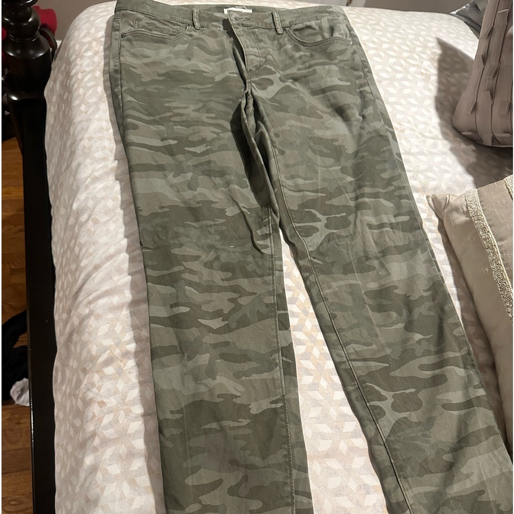 Army pants from Loft worn a few times